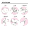 thumbnail image 5 of Dashing Diva GLAZE EXTENSIONS Starter Kit in Matcha My Energy, Short Round, Semi-Cured Gel Nail Lengthening Strips, Includes 30 Gel Strips and LED Lamp, 5 of 7
