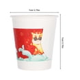 thumbnail image 2 of FONWILYO Chinese Wedding Disposable Paper Cups with Handles for Banquets Parties Heat Resistant Design Sturdy Paper Assorted Color, 2 of 8