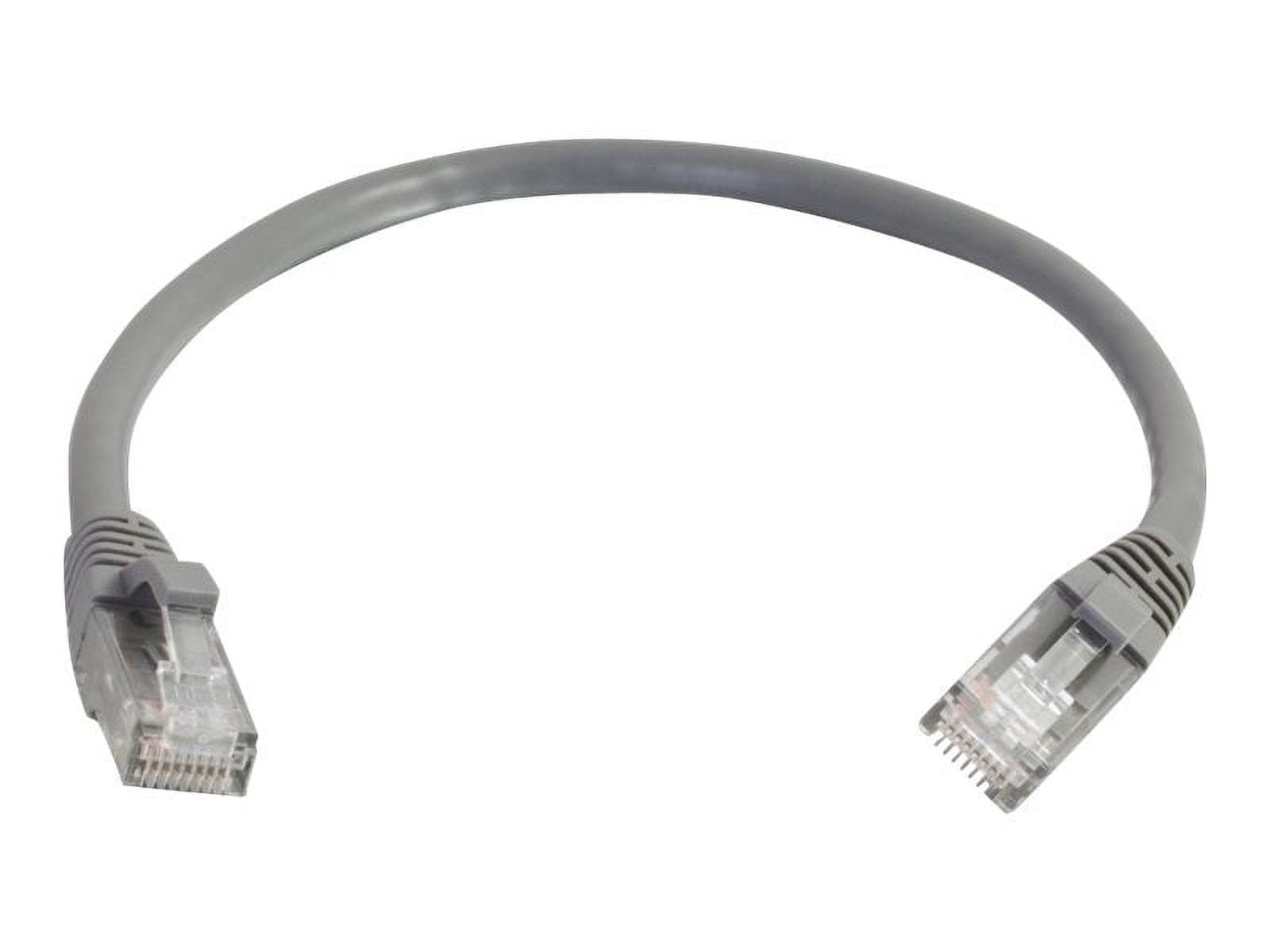 C2G 14ft Cat6 Snagless Unshielded (UTP) Network Patch Ethernet Cable - Gray - patch cable - 14 ft - gray