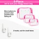 thumbnail image 2 of Bolsa de playa Everfunny Clear Bogg con accesorios, paquete de 3, 2 of 6