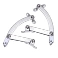 thumbnail image 1 of Miangastore 2 Pcs Butées Support de Porte d'Armoire Robuste à Ressort Taille P (Argent), 1 of 8