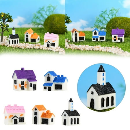 

Big Sale!Piaybook Creative European Modern Small House Villa Sand Table Landscaping Diy Decoration Accessories Miniature Ornaments