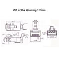 CAT6A STP RJ45 Shielded Modular Plug - 10 to 100 Pack - Electriduct ...