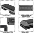 thumbnail image 5 of WLTER 43" Workout Aerobic Exercise Step Platform, Adjustable Aerobic Steppers for Exercise with 4 Removable Risers for Home Gym Strength Training, 5 of 9