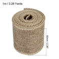 thumbnail image 2 of Unique Bargains Rouleau d'Artisanat en Jute Filaire de 2,36 Pouces de Large, 3,28 Yards, Décoration, Beige, 2 of 6