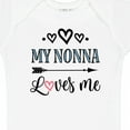 thumbnail image 4 of Inktastic My Nonna Loves Me Girls Girls Baby Bodysuit, 4 of 5