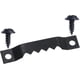 thumbnail image 1 of Ganchos de dientes de sierra para cuadros, 50 ganchos pequeños para colgar cuadros, ganchos negros con tornillos, soluciones para colgar cuadros, herrajes para colgar cuadros., 1 of 5