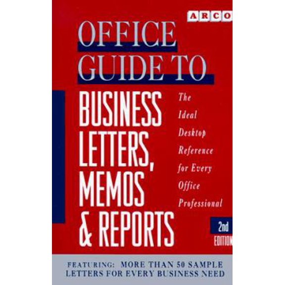 Pre-Owned Off Guide to Bus Letters, Memos, Rpts (OFFICE GUIDE TO BUSINESS LETTERS, MEMOS AND REPORTS) (Paperback) 0671896644 9780671896645