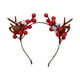 thumbnail image 2 of Xihbxyly Diadema de Reno Navideña, Pinza para El Pelo con Astas Festivas, Diseño Único Hecho a Mano, Cómoda y Ligera, Accesorio para Fiestas Navideñas, Ideal para Reuniones Familiares, Tamaño 30 X 20, 2 of 3