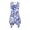 Tie Dye Palm Print, variant on HELLHERO Side Pockets Ladies Irregular Hem Casual Dress, Tie Dye Palm Print Sleeveless Sundress Polyester Non-Fade Summer Sleeveless Dress Round Neck