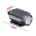 thumbnail image 2 of Electric Bike Led Headlight 12-80V Waterproof Front Lamp Yellow/White Light, 2 of 9