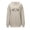 Beige, variant on Busydd Womens Hoodies Pullover Fashion Love Heart Graphic Hoodie Casual Drawstring Hooded Sweatshirts Comfy Versatile Womens Long Sleeve Tops with Pocket 2XL