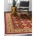 thumbnail image 1 of Unique Loom 3137341 2 ft. 2 in. x 3 ft. Xerxes Sahand Rectangle Rug, Red, 1 of 1
