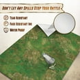 thumbnail image 3 of Battle Game Mat for DND - [48" x 72"] Wargaming Tabletop Map - Gaming Board for Warhammer 40k, Dungeons and Dragons, Wargame RPG - Vinyl Gaming Grass Terrain, 3 of 6
