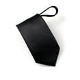 thumbnail image 2 of facefd Cravate Étroite Rétro pour Hommes et Garçons Cravate Fine Pratique pour Mariage Fête Boîte de Nuit Mariée Robe Noire, 2 of 5