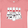 thumbnail image 4 of Inktastic Beat Up Bowling Pins Boys or Girls Baby T-Shirt, 4 of 5