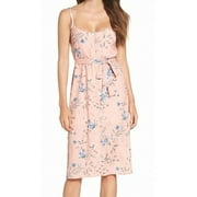 Ali & Jay NEW Pink Women's Size Small S Floral-Print Shift Dress