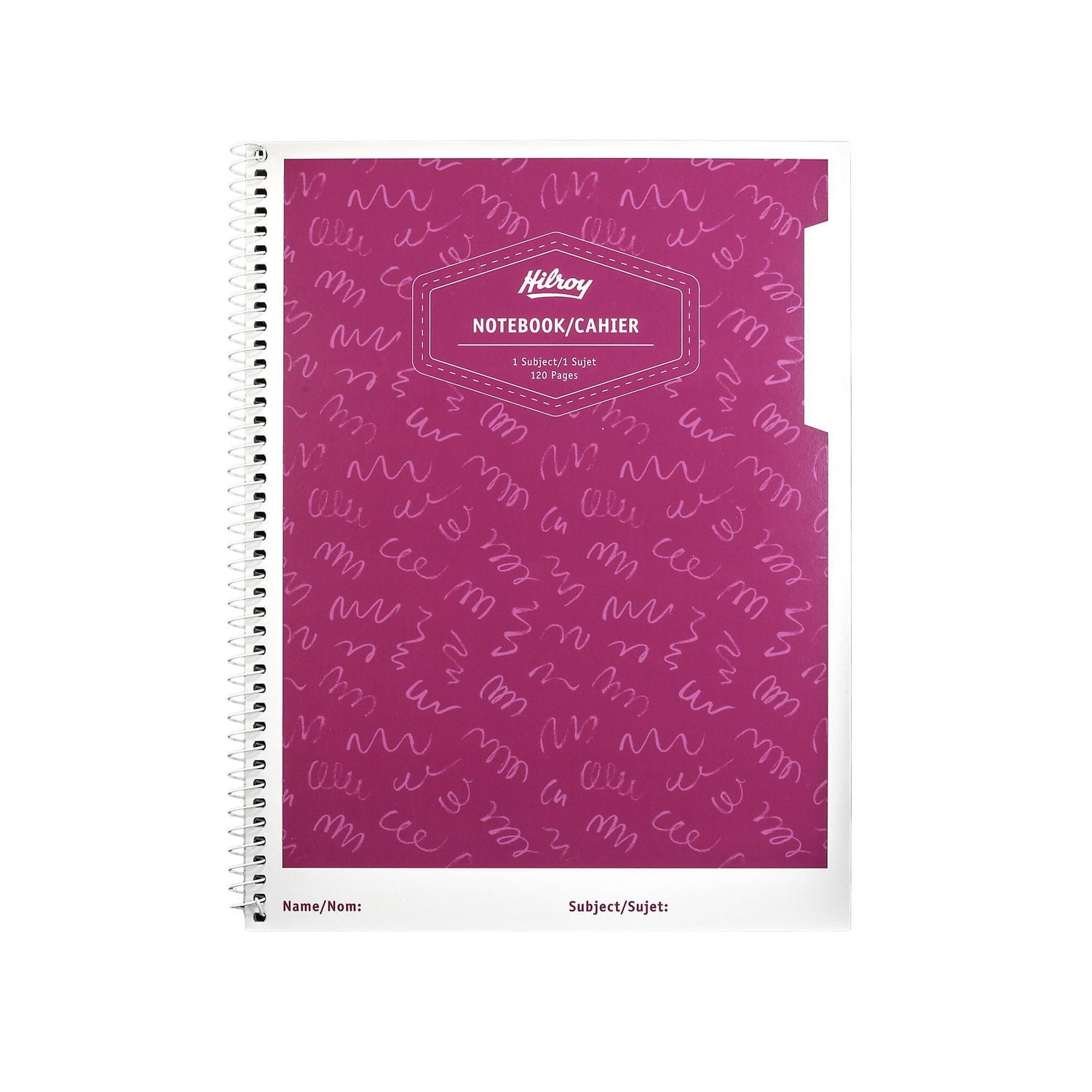 Hilroy Cahier Core+ à 1 sujet, 120 pages