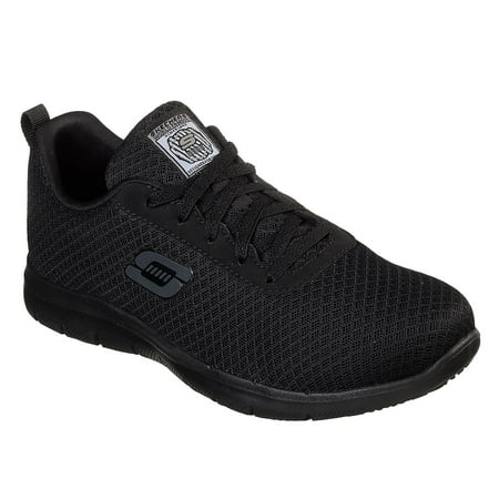 Skechers Work Women's Ghenter - Bronaugh Slip Resistant Athletic Work Shoes - Wide Available