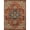Red, variant on Luxe Weavers Red Oriental 5x7 Area Rug Stain Resistant Floral Carpet
