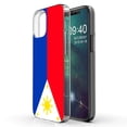 thumbnail image 1 of TalkingCase Slim Phone Case Compatible for Apple iPhone 12 Pro MAX, Flag Philippines Print, Lightweight,Flexible,Soft, USA, 1 of 7