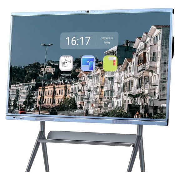 OH 65inch Smart Board Multi Touch Reverse Control IR Touch Wireless 5G/WiFi Connectivity for Digital Signage, School & Conferences