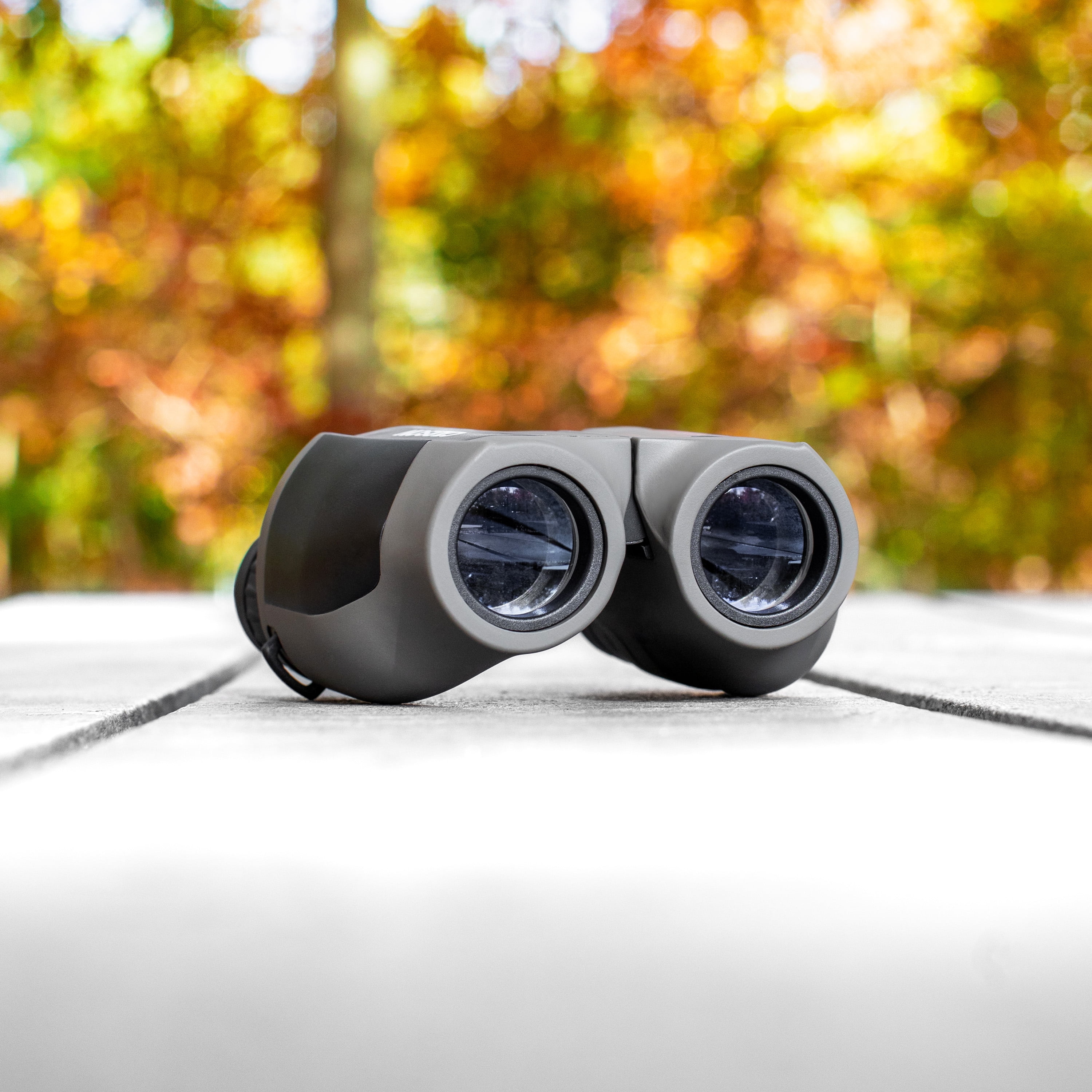 Tasco® Essentials Zoom 8-24x25mm Porro Prism Binoculars, Black