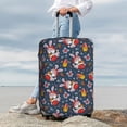 thumbnail image 7 of Pofeuu Christmas Bunny A Print Luggage Suitcase Cover Protector Luggage Washable Covers Aesthetic for 18/24/28/32 inch Luggage（No luggage included）-X-Large, 7 of 7