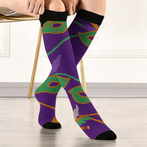 Women's Stockings Animal Knitted Cute Socks Mid Socks,Purple Women's Accessories Stockings