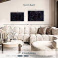 thumbnail image 4 of Elephant Stock Sparkling Black Rose Wall Art - Horizontal Canvas Wall Art - Living Room Wall Decor - Floral And Botanical Canvas - Purple And Black Decor - 30" x 20", 4 of 8