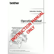 Angle View: Brother PR1050X Embroidery Owners Instruction Manual