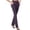 Z-Dark Purple782, variant on JIAYUE Women's Pants Ankle-Length High Waist Yoga Soft Stretchy Workout Leggings Comfortable Athletic Trousers Trendy Female Sweatpants