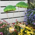 thumbnail image 1 of Broccoli Parachute Rabbit Ornament, Resin Craft, Unique Gift, Home Decor, Office Wall, Garden Path, Durable Material, Spring Theme, Small Size, Farmhouse Style, Wall Accent, Seasonal Decor, Country, 1 of 9