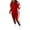 Red, variant on Sweatsuits For Women Sevevn Womens Casual Color Block 2 Piece Outfit Long Pant Set Sweatsuits Tracksuits