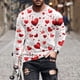 thumbnail image 1 of Blusas y camisas de manga larga y cuello redondo para hombre, camisetas casuales con estampado de moda y cuello redondo, blusas de licra de manga corta para hombre., 1 of 5