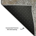 thumbnail image 5 of Addison Rugs Mayfield Premium Machine Washable Transitional Modern Taupe Rectangle Rug, 8' x 10', 5 of 7