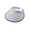 White, variant on Women's Piping Clip On Visor, Light Blue