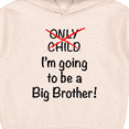 thumbnail image 3 of Inktastic I'm Going to Be a Big Brother Toddler Hoodie, 3 of 4