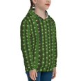 thumbnail image 3 of Pofeuu Cactus1 Print Kids Pullover Hoodies Warm Thick Hooded Sweatshirt with Packet for Boys Girls-X-Large, 3 of 6