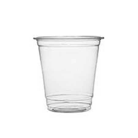 (200 pcs) 8oz Clear Plastic Disposable Cups - Premium 8 oz (ounces) Crystal Clear PET Cup for Cold Drinks Iced Coffee Tea Juices Smoothies Slushy Soda Cocktails Beer Sundae Kids Safe (8oz