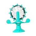 thumbnail image 3 of Cat Treat dispenser juguete automático entrenamiento de alimentación lenta dispensadora copa de succión accesorios para mascotas para gatitos Azul, 3 of 8