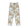 thumbnail image 4 of Xecao Lovely Bear Men's Straight Lounge Pajama Pants: The Ultimate in Comfortable Sleepwear, 4 of 9