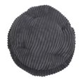 thumbnail image 2 of Espesar cálido estirable barra forma forma forma cubierta de taburete silla cojín del asiento para el invierno decoración de de oficina en hogar Gris Profundo - 35cm Soledad Funda de asiento de taburete redondo, 2 of 6
