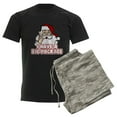 thumbnail image 6 of CafePress - Santa Has A Big Package Men's Dark Pajamas - Men's Dark Loose Fit Cotton Pajama Set, 6 of 7