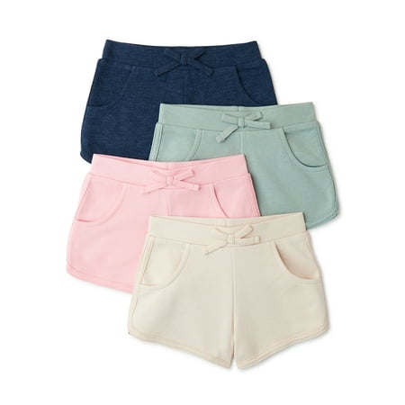 

Garanimals Baby and Toddler Girls Dolphin Shorts 4-Pack Sizes 12 Months-5T