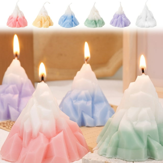 Sentmoon Ornament Sets for Christmas Tree Christmas Decorations Indoor Iceberg Candle Aroma Candle Creatives Companion Gift Birthday Gift Set Home Decor Scented Candle