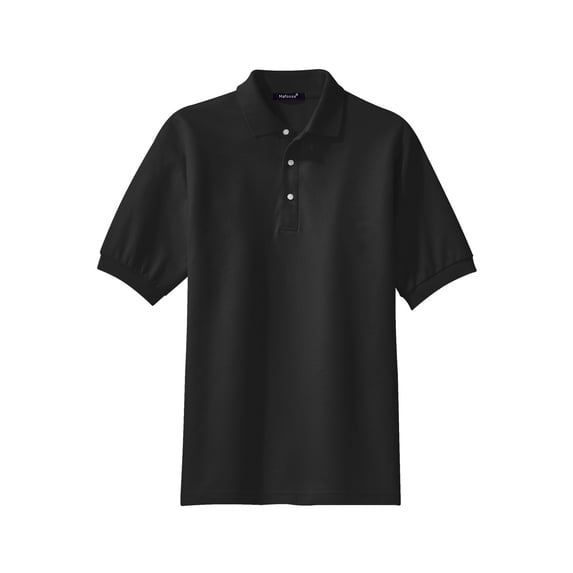 Mafoose Men's 100% Pima Cotton Polo Shirt Black S