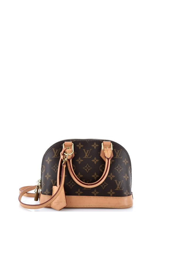 Pre-Owned Alma Handbag Monogram Canvas BB By Rebag