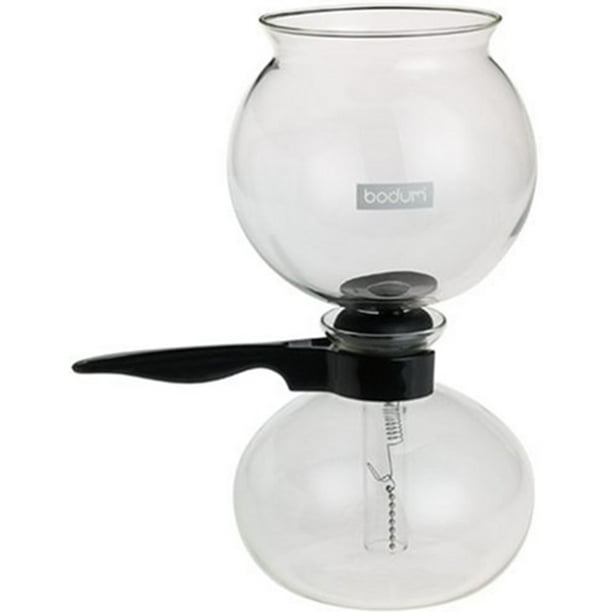 Bodum Pebo Vacuum Coffee Maker, 34 Ounce, Black