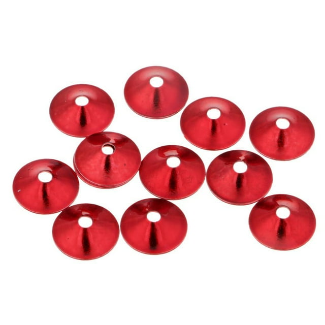 pitrice Fly Tying Cones Boost Lure Effectiveness Lifelike In Water With Premium Brass Head Features Fly Tying Materials Red 1cm